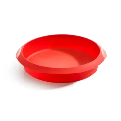 New Lékué round cake mold 26 cm, Red