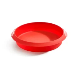 Cookie/Biscuit Cutters & Cake Tins^Lékué round cake mold silicone 20 cm, Red