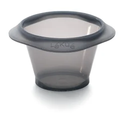 Hot Lékué silicone molds lava cake 6-pack, Black
