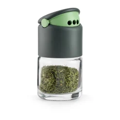 Salt & Pepper Grinders|Salt & Pepper Shakers^Lékué spice container with dosing lid, Grey