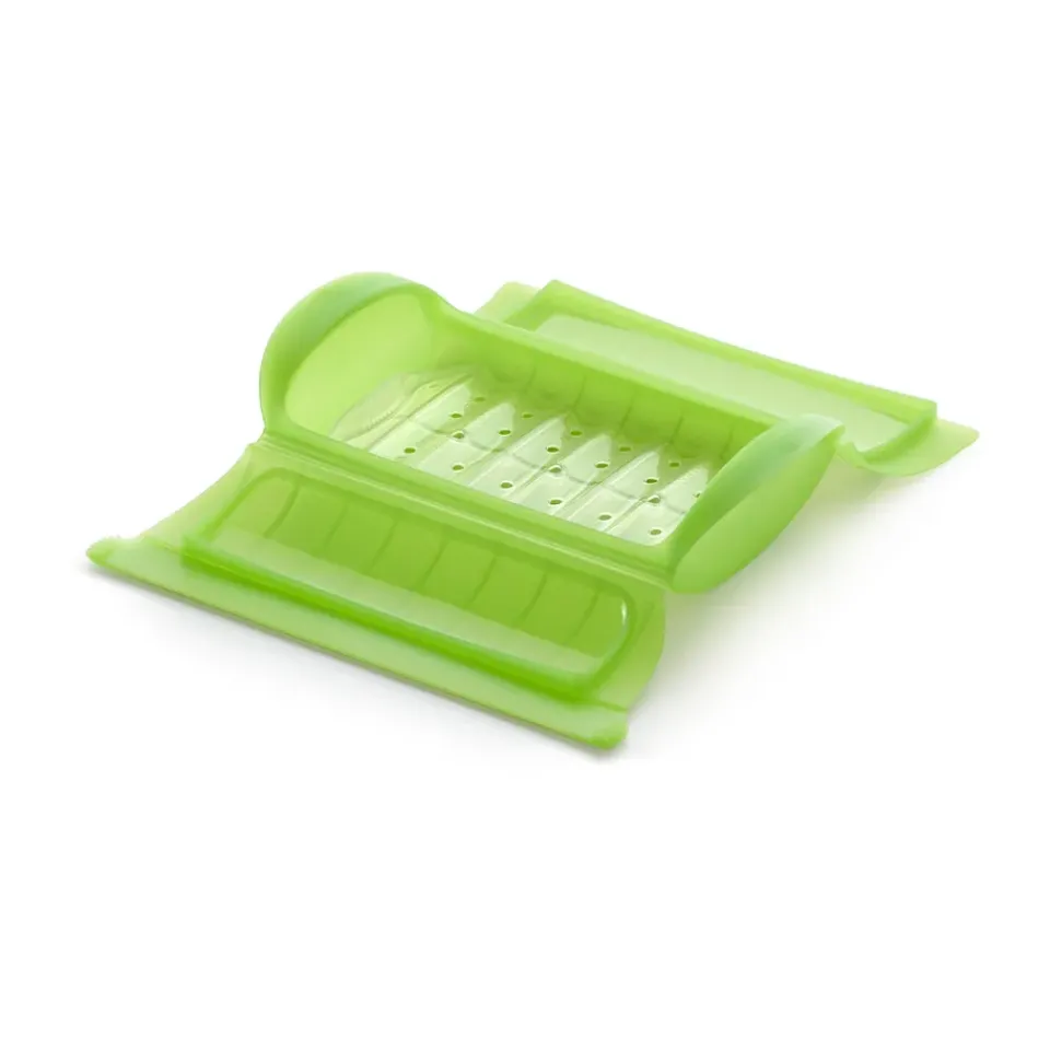 Other Pots & Pans^Lékué steam cooker micro tray 1-2 servings., Green