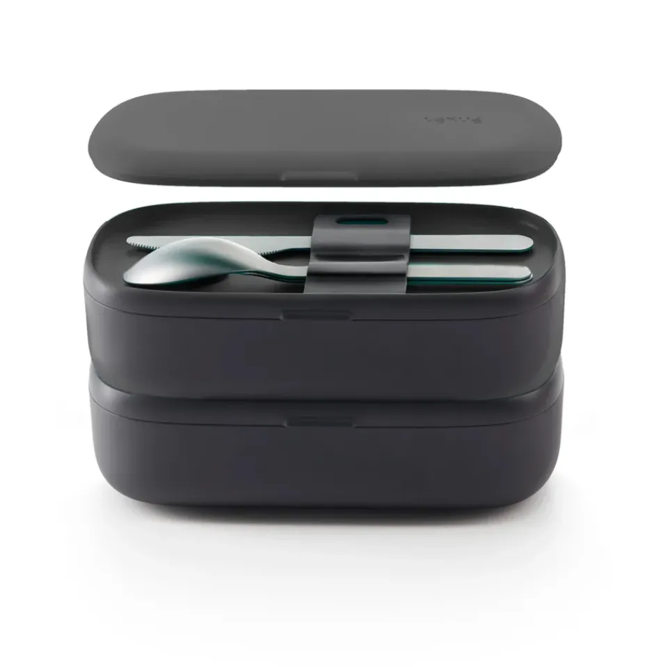 Lunch Boxes & Food Containers^Lékué To Go lunchbox 5 pieces, Black