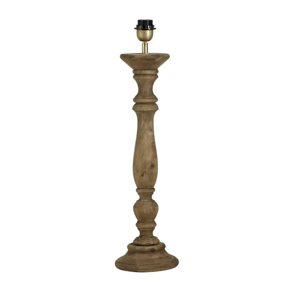 Discount PR Home Lodge lamp base aged , 38 cm Brown