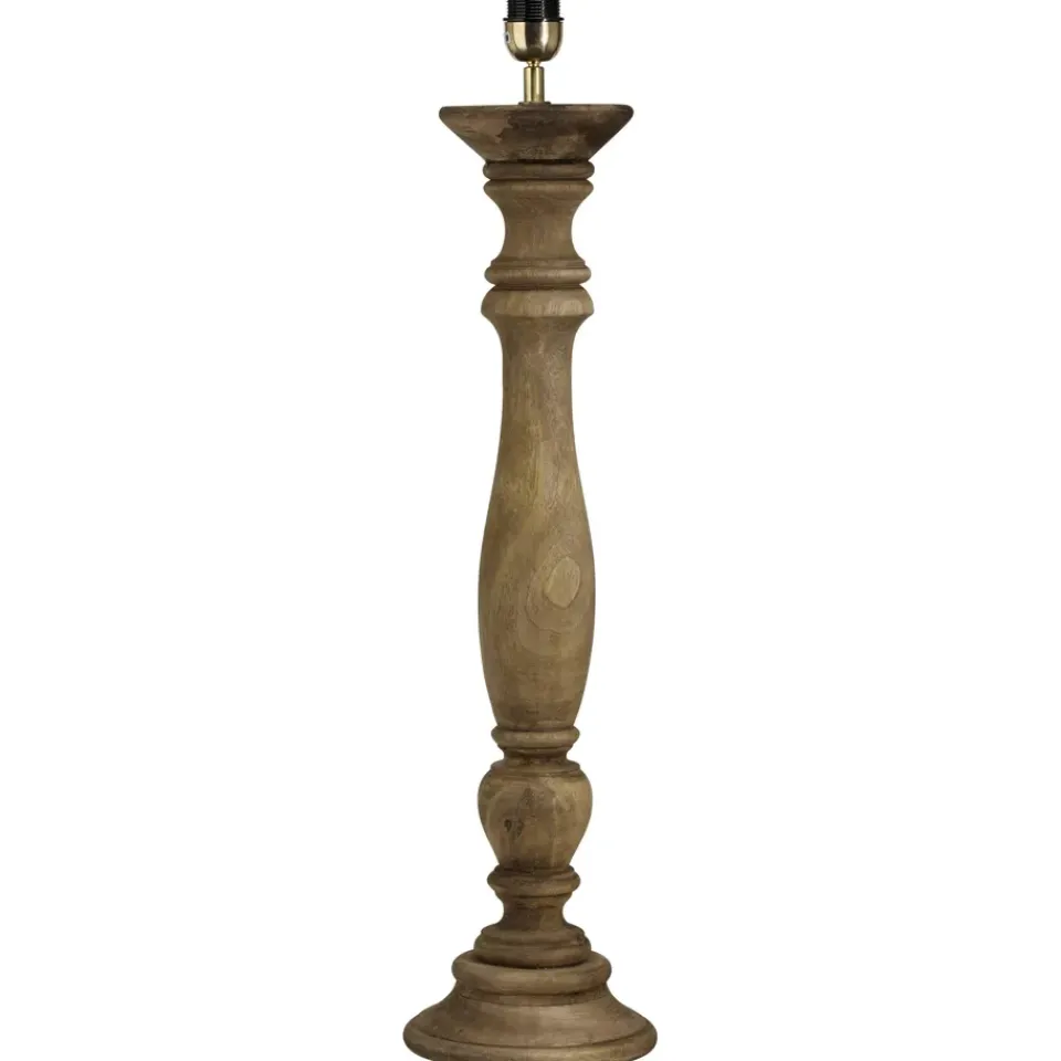 Discount PR Home Lodge lamp base aged , 78 cm Brown