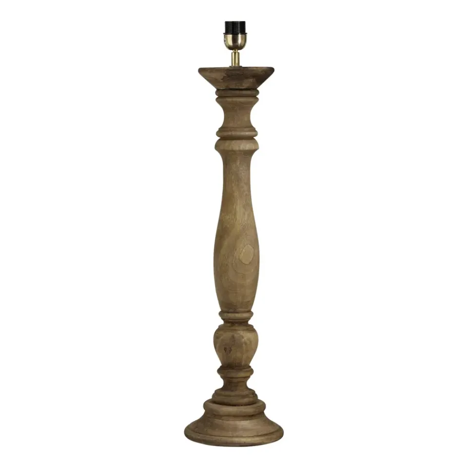 Lamp Bases^PR Home Lodge lamp base aged , 46 cm Brown