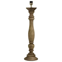 New PR Home Lodge lamp base aged , 63 cm Brown