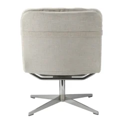 Armchairs & Footstools^1898 Loholm armchair with swivel function, Bern 0341 Beige