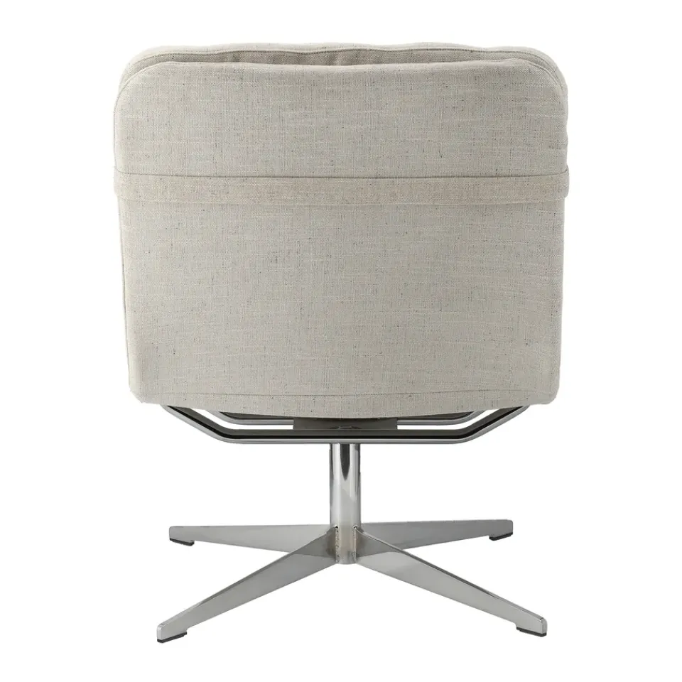 Armchairs & Footstools^1898 Loholm armchair with swivel function, Bern 0341 Beige