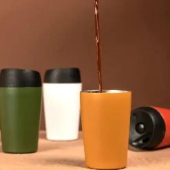 Thermal Flasks & Travel Mugs^Sagaform Loke car mug 24 cl, Yellow