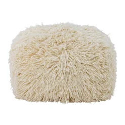 Sitting Poufs^Bloomingville Lomba puff, Nature White