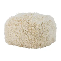 Sitting Poufs^Bloomingville Lomba puff, Nature White