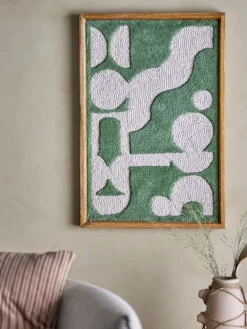 Wall Stickers^Bloomingville Longton wall decoration 45x65 cm, Green