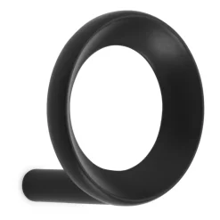Clearance Normann Copenhagen Loop hook small Ø4.4 cm, Black