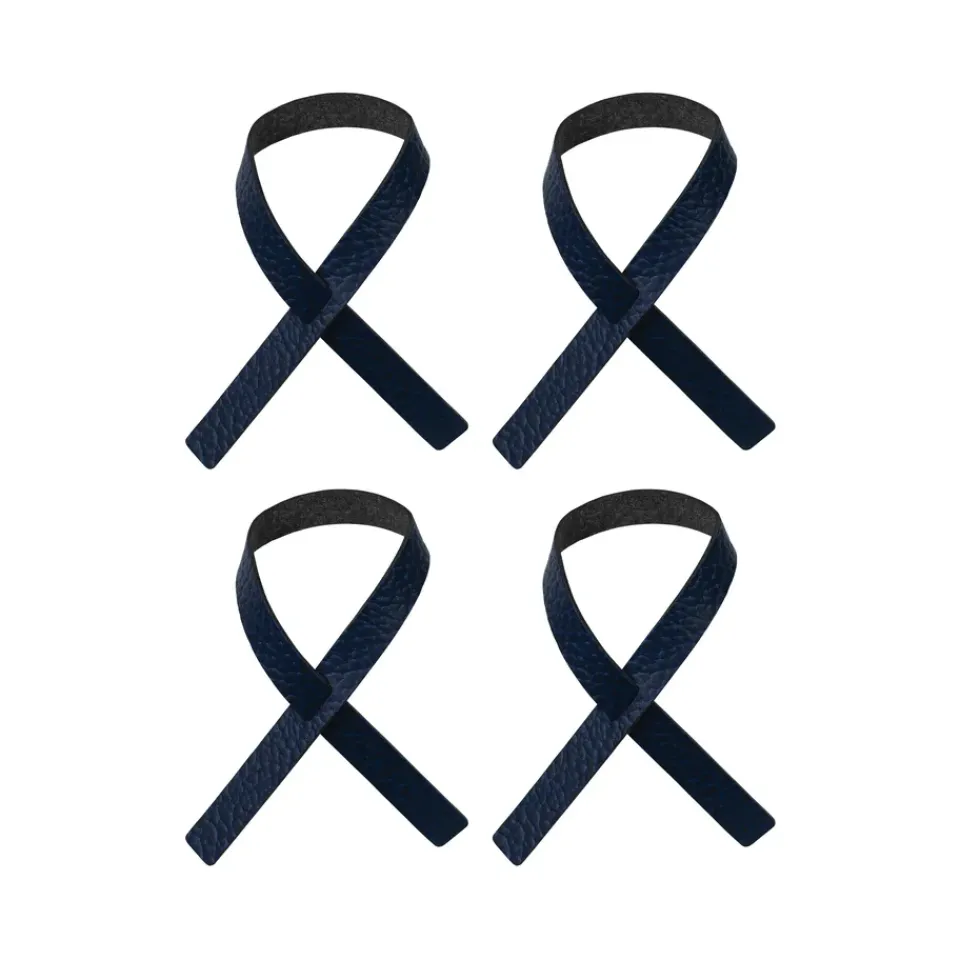 Napkin Rings & Holders^LIND DNA Loop napkin ring 4-pack, Marine Blue