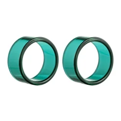Napkin Rings & Holders^Muurla Loop napkin ring 2-pack, Teal Green