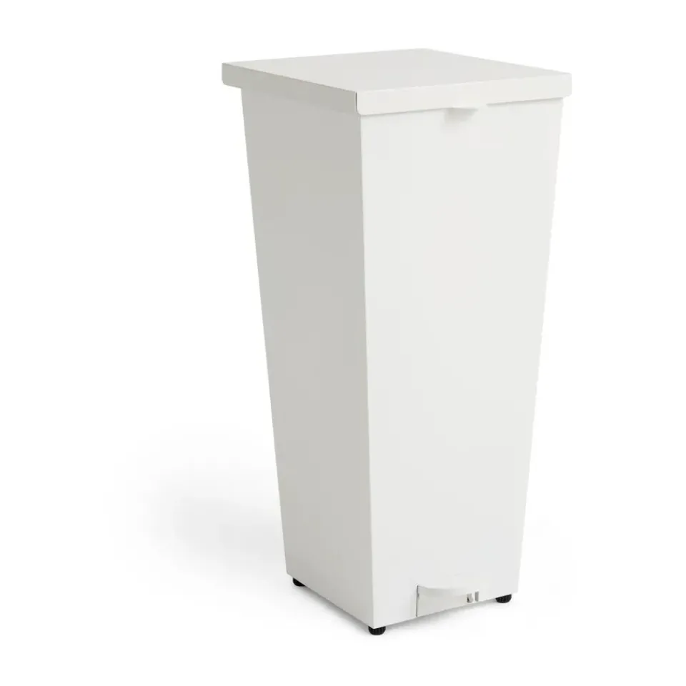 Waste Paper Baskets & Bins^HAY Loop pedal bin 58L, White