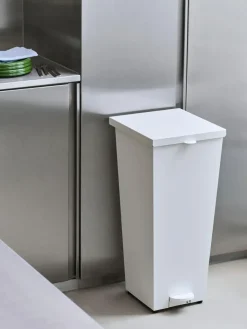 Waste Paper Baskets & Bins^HAY Loop pedal bin 58L, White