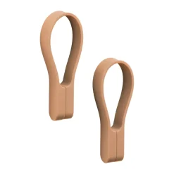 Towel Rails & Holders^Zone Denmark Loop towel hanger magnet 2-pack, Mandarine Orange