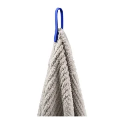 Zone Denmark Loop towel hanger magnets 2-pack, Indigo Blue