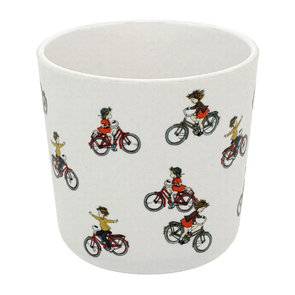 Hot Rätt Start Lotta på Bråkmakargatan mug 25 cl, Bicycle Multi
