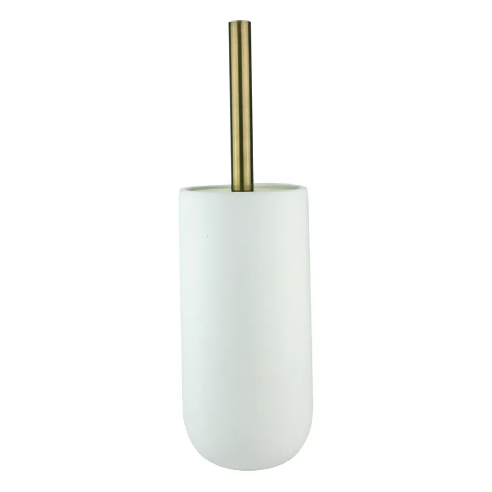 Hot Mette Ditmer Lotus ceramic toilet brush, White