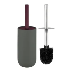 Toilet Brushes^Mette Ditmer Lotus play toilet brush, incl. 2 toilet brush heads, Dark olive Green