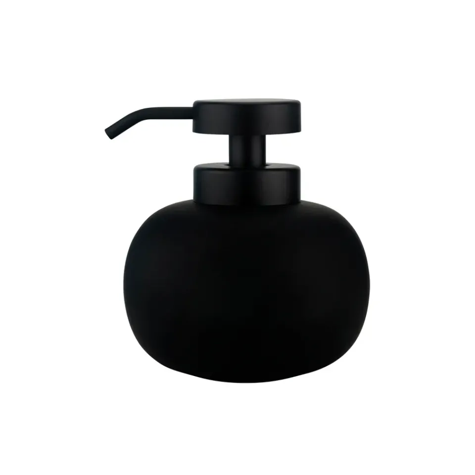 Soap Dispensers & Dishes^Mette Ditmer Lotus soap dispenser low, Black