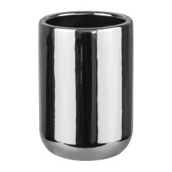 Clearance Mette Ditmer Lotus tooth brush holder, Chrome Silver-coloured