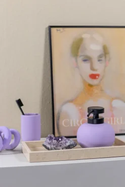 Sale Mette Ditmer Lotus tooth brush holder, Light lilac Purple