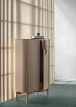 Display & Glass Cabinets|Display & Glass Cabinets^Northern Loud tall cabinet 143 cm, Light oiled oak BeigeBrown