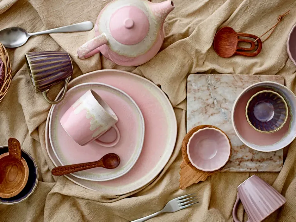 Teapots^Bloomingville Louisa teapot 1,2 l, Rose Pink