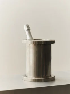 Wine & Champagne Coolers^Louise Roe wine cooler 24 cm, Stainless steel Silver-coloured