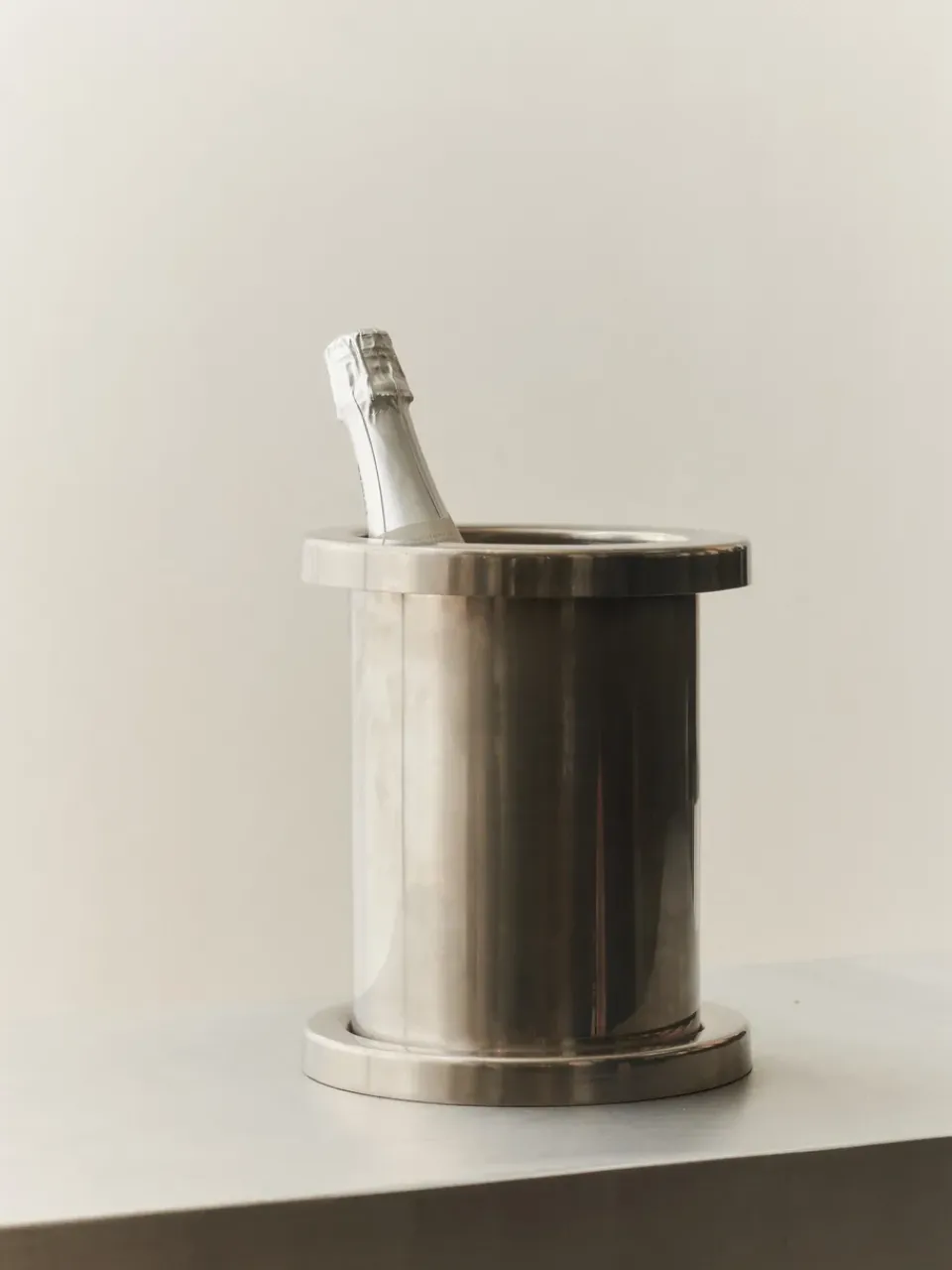 Wine & Champagne Coolers^Louise Roe wine cooler 24 cm, Stainless steel Silver-coloured