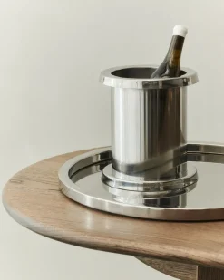 Wine & Champagne Coolers^Louise Roe wine cooler 24 cm, Stainless steel Silver-coloured