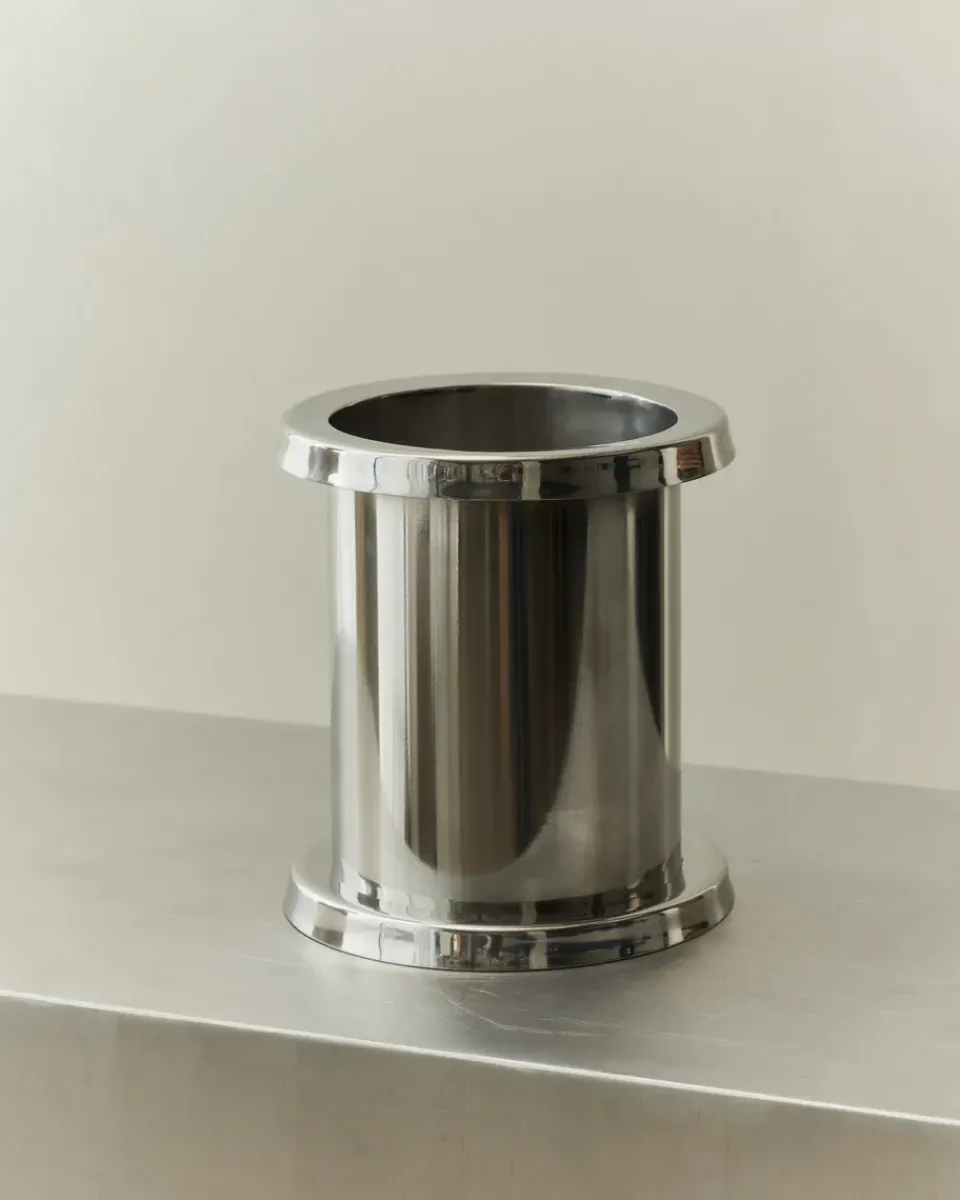 Wine & Champagne Coolers^Louise Roe wine cooler 24 cm, Stainless steel Silver-coloured