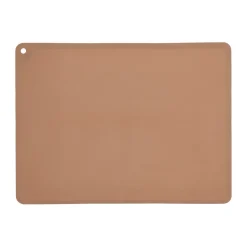 Children's Tableware^Scandi Living Loula silicone coaster, Hazel Brown