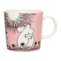 Moomin Mugs^Moomin Arabia Love 30 years Moomin mug, 30 cl Pink