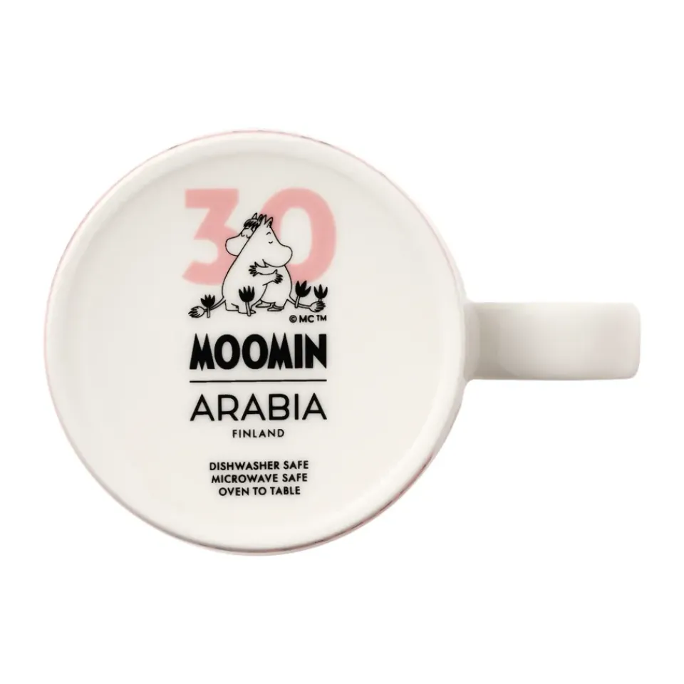 Moomin Mugs^Moomin Arabia Love 30 years Moomin mug, 30 cl Pink