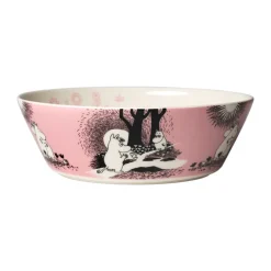 Moomin Bowls^Moomin Arabia Love 30 Years Moomin serving bowl, Ø23 cm Pink