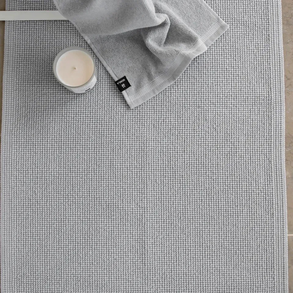 Bath Mats^Himla Love bath mat 50x80 cm, cool Blue