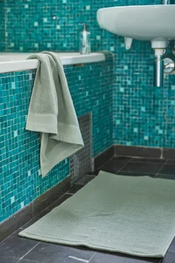 Bath Mats^Himla Love bath mat 50x80 cm, Sage Green