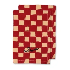 Outlet Byon Love napkin 45x45 cm 2-pack, Red sand RedBeige