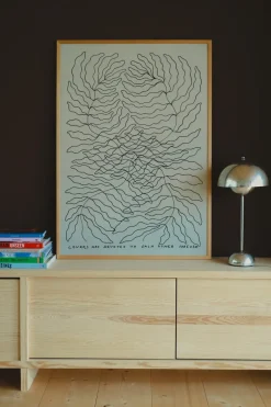 Posters^Fine Little Day Lovers poster, 70x100 cm Beige