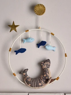 Baby & Art Mobiles^Bloomingville Lulo mobile, Seal Multi
