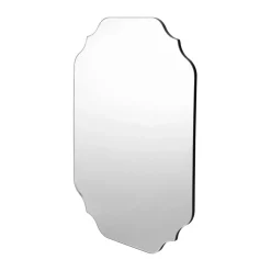 Wall Mirrors^Broste Copenhagen Lulu mirror, 50x70 cm Transparent