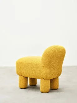 Design House Stockholm Lulu sit pouf 36x65 cm, Yellow
