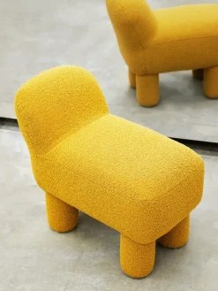 Design House Stockholm Lulu sit pouf 36x65 cm, Yellow