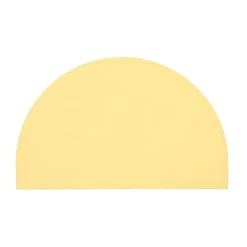 Sale Scandi Living Lumi silicone placemat, Lemon Yellow