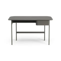 Desks^Swedese Luna desk with drawer, Oak orkan Grey