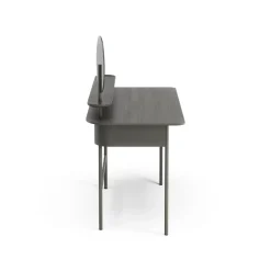 Sale Swedese Luna desk with drawer, shelf and mirror, Oak orkan Grey